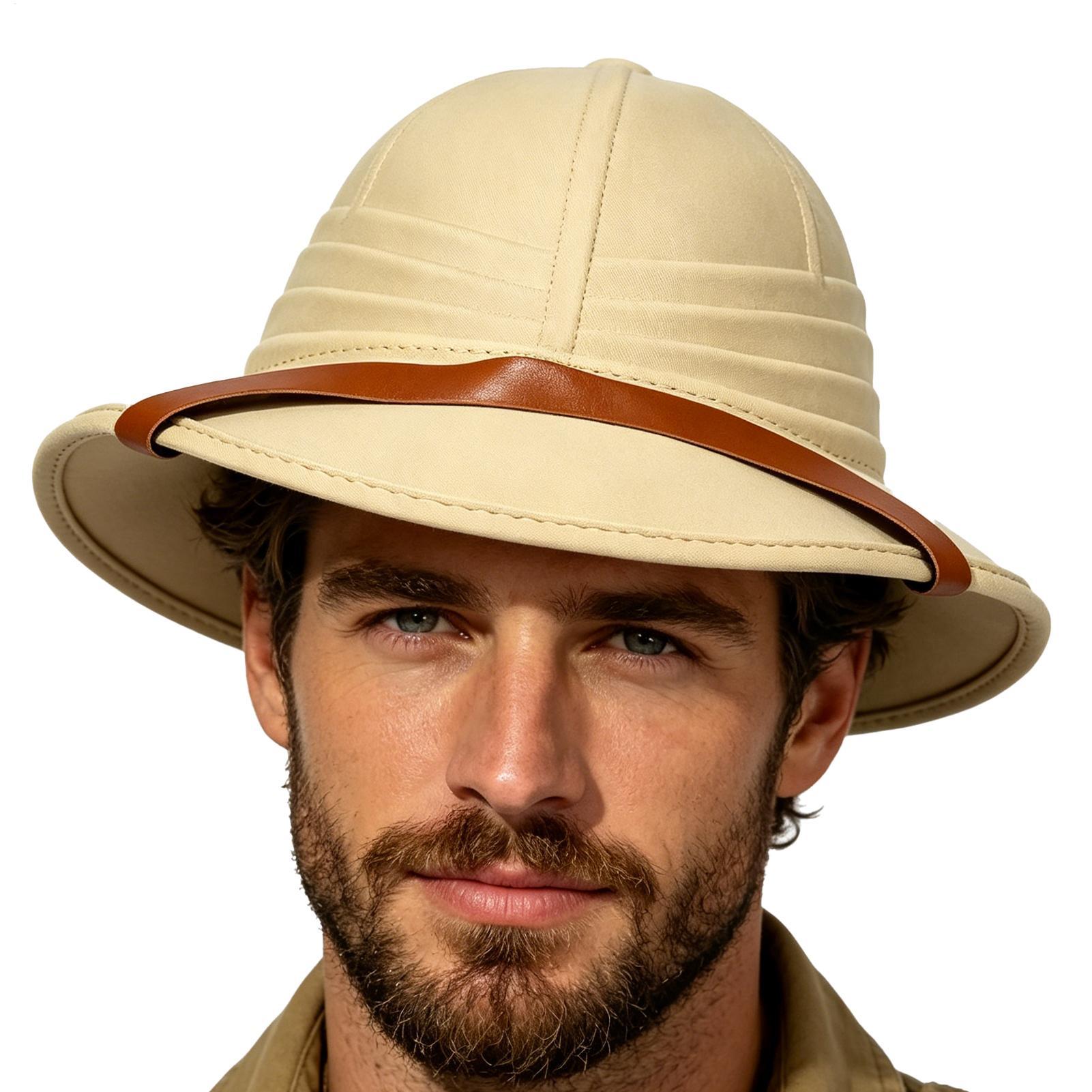 Bucket Hat Straw - 1 stuk modieuze dames- en herenhoed,