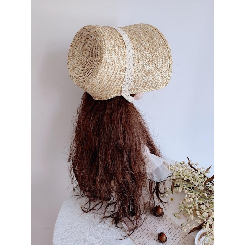 Lief meisje zon LolitaStyle Su - Bucket Hat Straw recensie en prijs