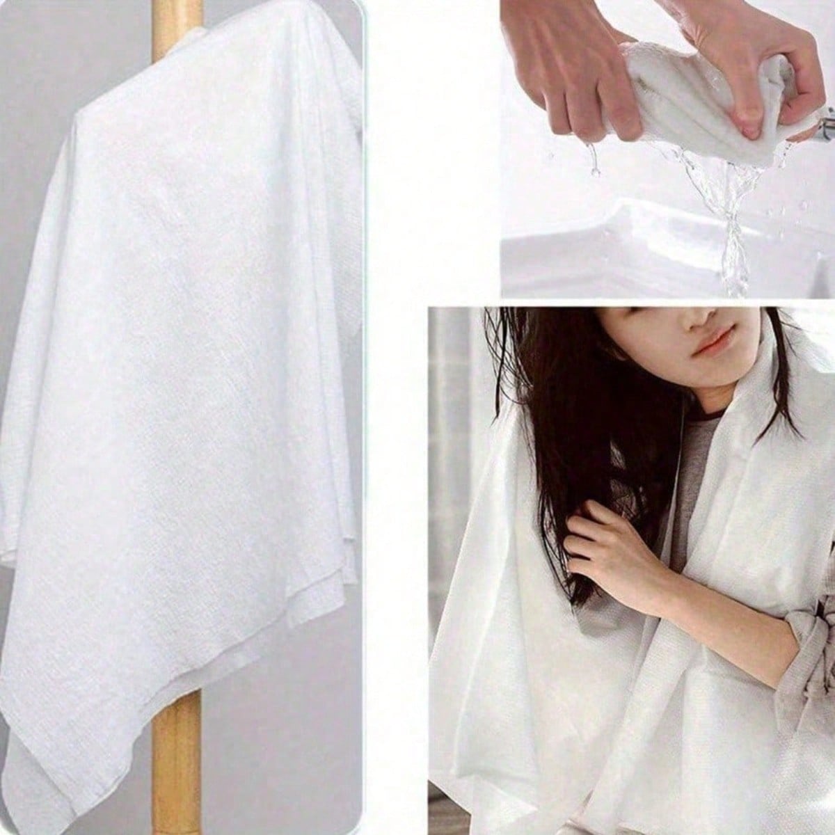 1 stuk grote gecomprimeerde ha - Beach Towel Large recensie en prijs