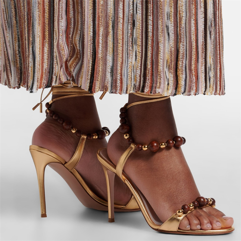 Retro luxe bruine leren sandal - Casual Sandal Leather recensie en prijs